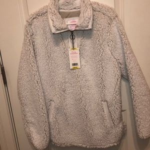 NWT White Cozy Sherpa